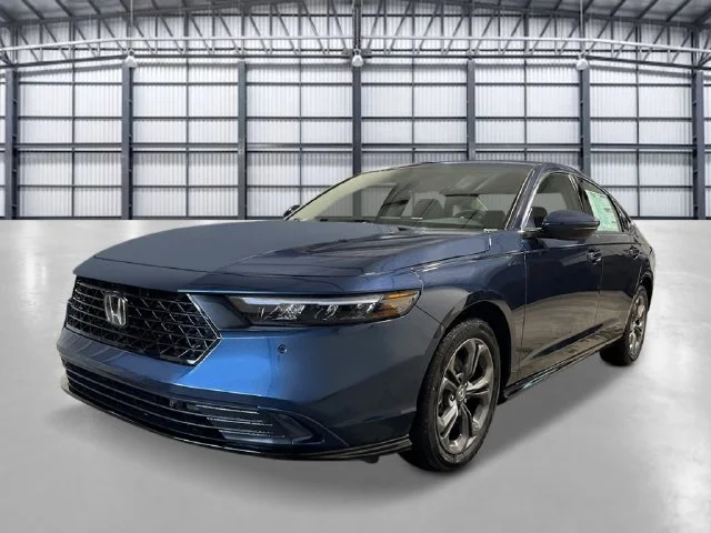 New 2026 Canyon River Blue Metallic Honda EX-L Hybrid image 1