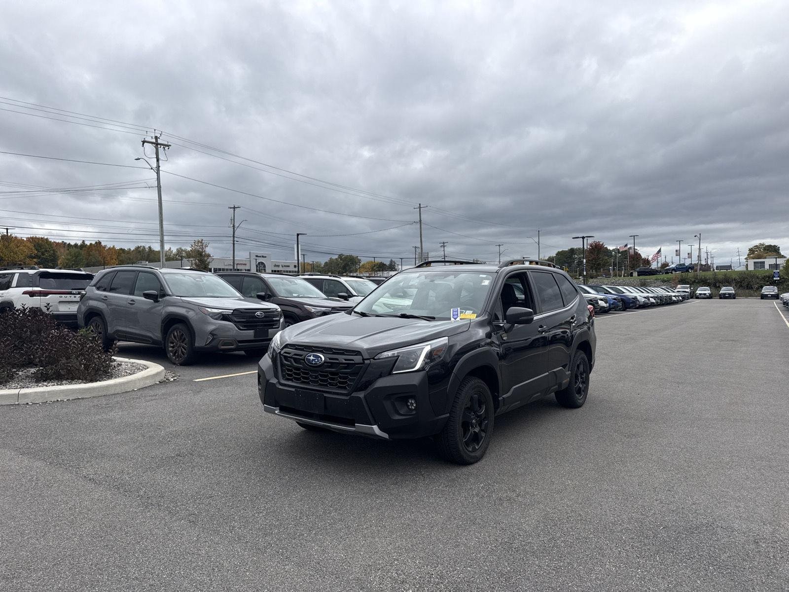 Used 2023 Crystal Black Silica Subaru Wilderness image 4