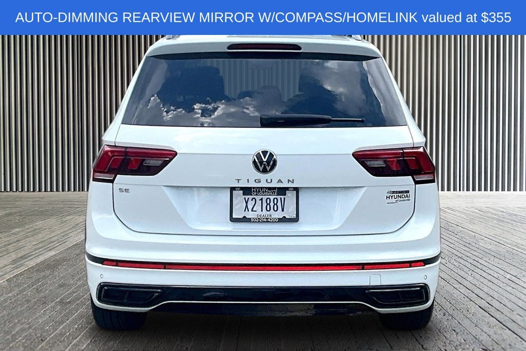 Used 2023 White Volkswagen 2.0T SE R-Line Black image 5
