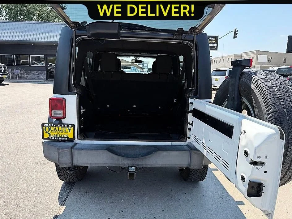 Used 2016 White Jeep Unlimited Sport image 21