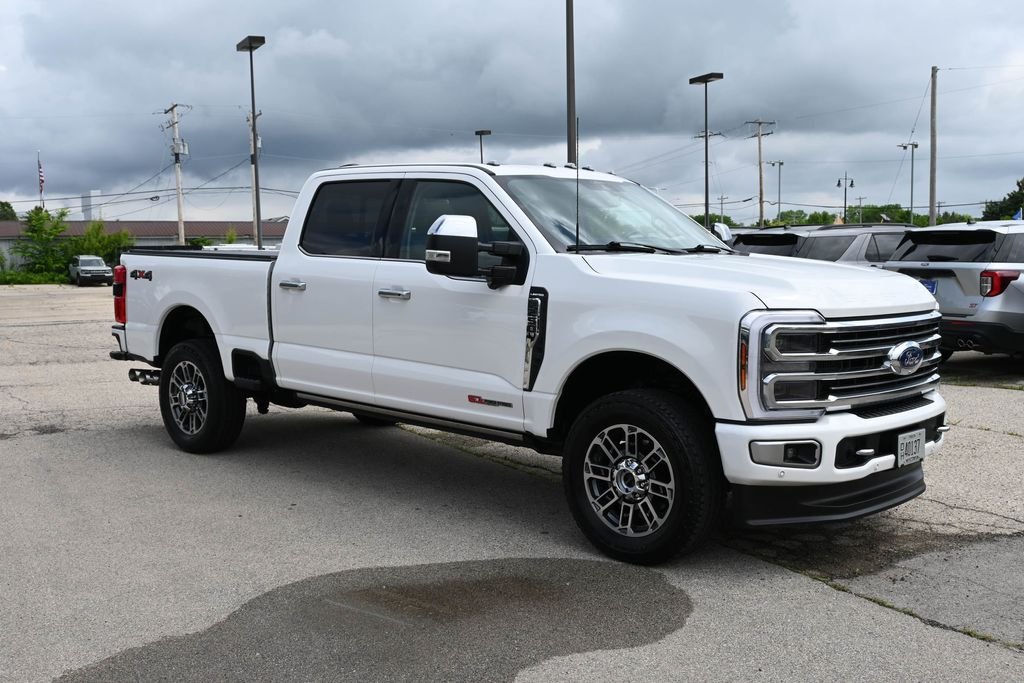 Used 2024 White Metallic Ford Limited image 7