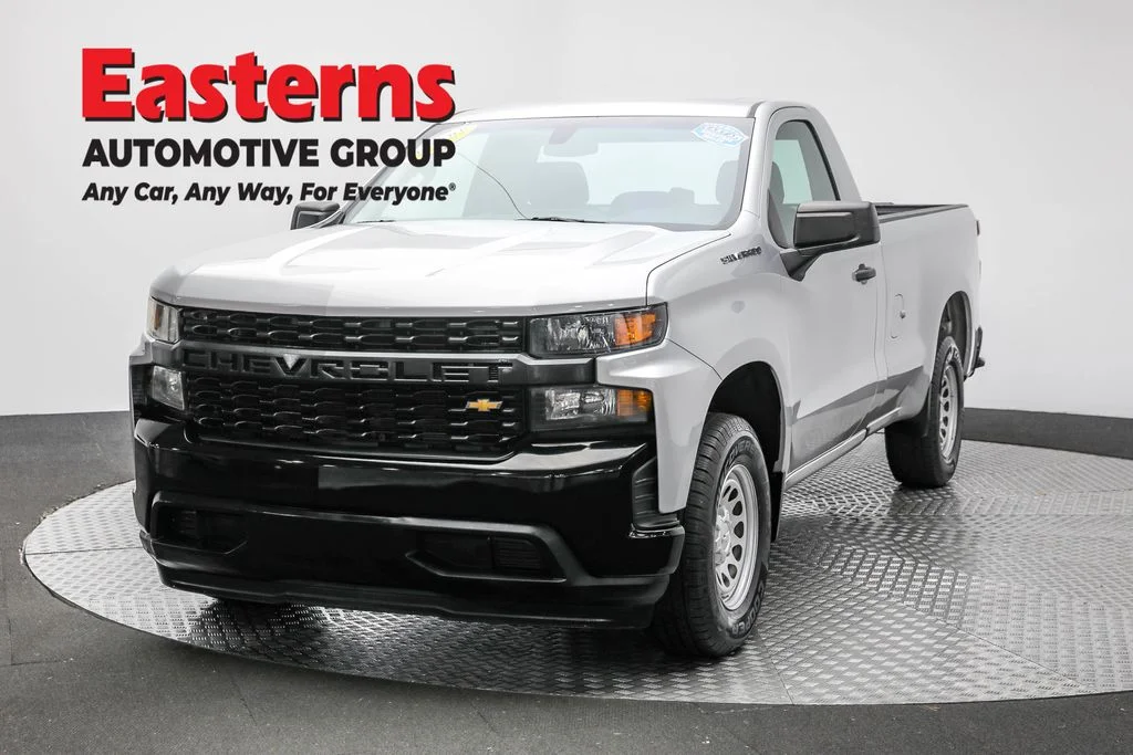 Used 2020 Silver Chevrolet WT image 1