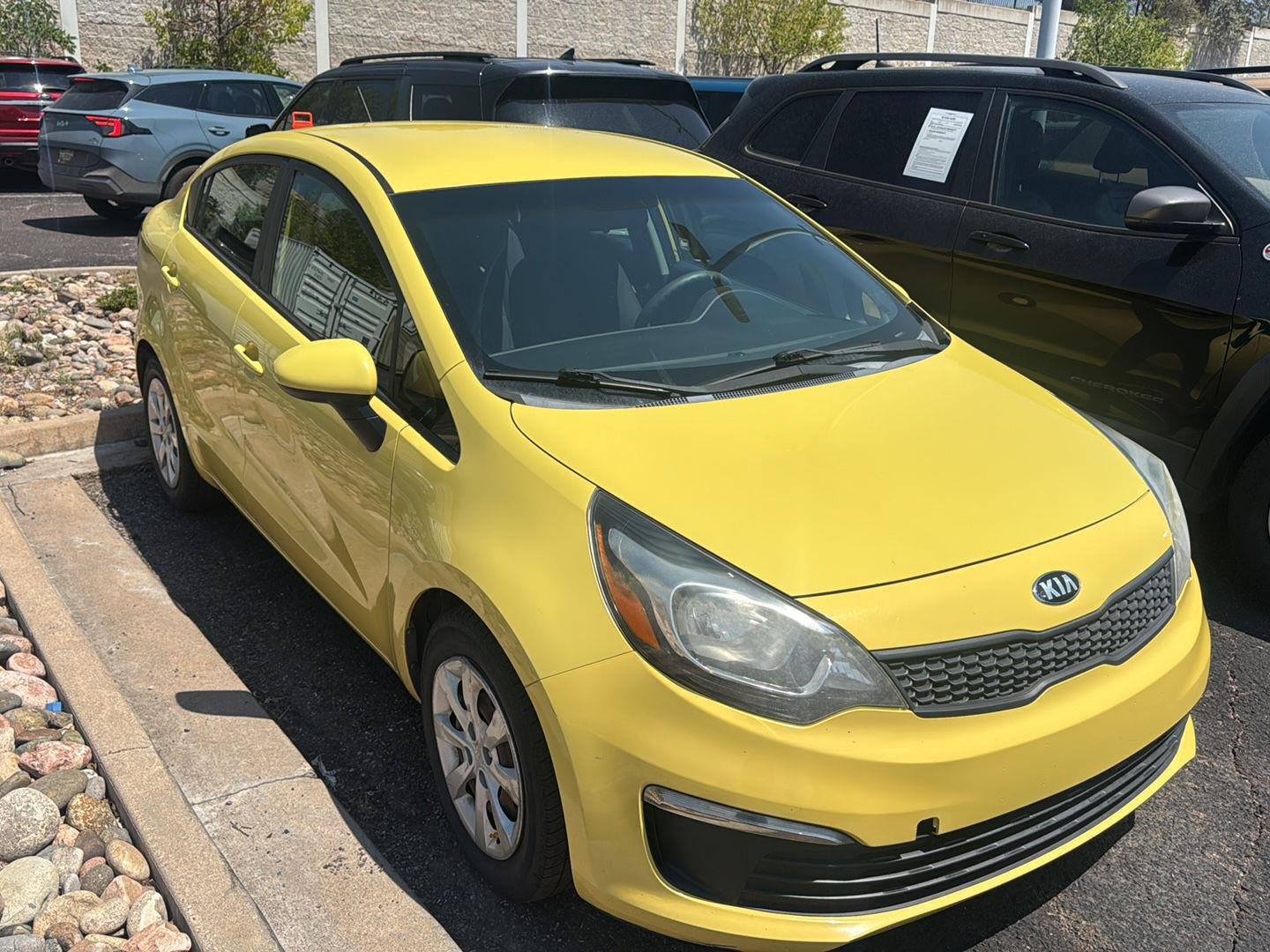 Used 2016 Digital Yellow Kia LX image 2