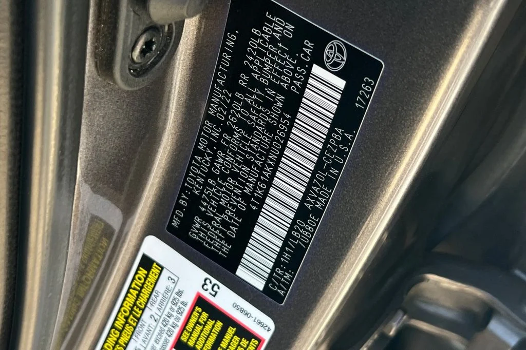 Certified Used 2022 Gray Toyota XSE image 30