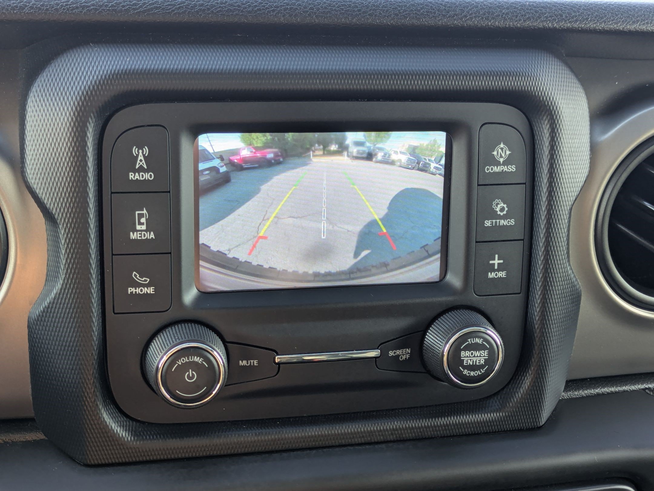 Used 2018 Granite Crystal Clearcoat Metallic Jeep Sport S image 23
