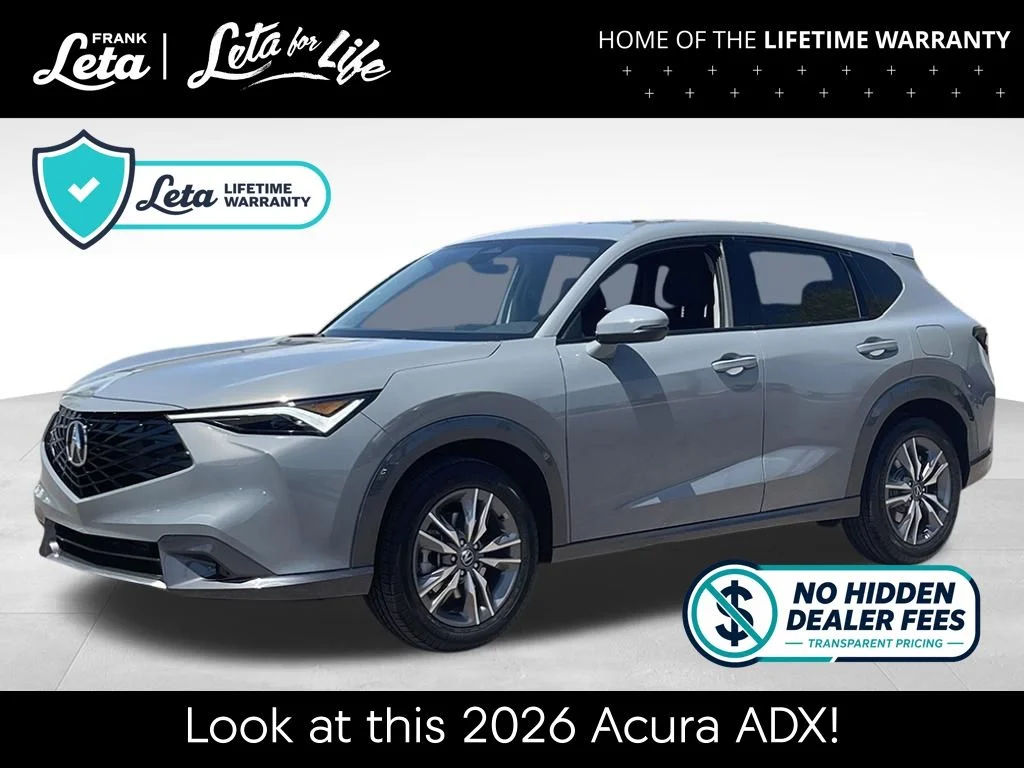 New 2026 Urban Gray Pearl Acura Base image 1