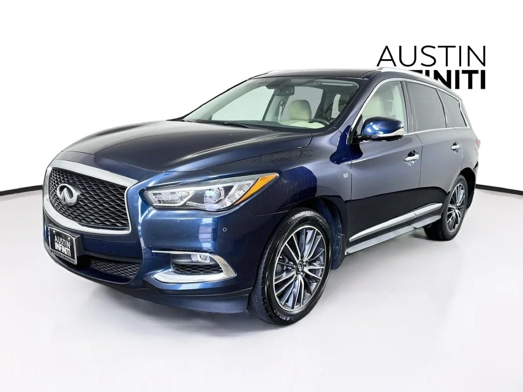 Certified Used 2018 Blue INFINITI  image 3