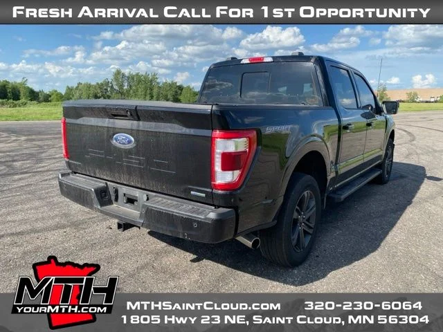 Certified Used 2023 Black Ford Lariat image 8