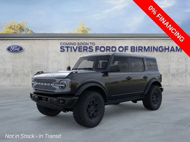 New 2026 Shadow Black Ford Badlands® image 2