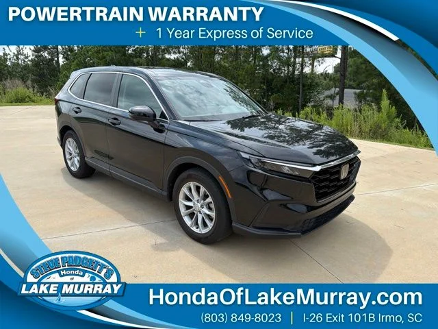 Used 2025 Crystal Black Pearl Honda EX image 1