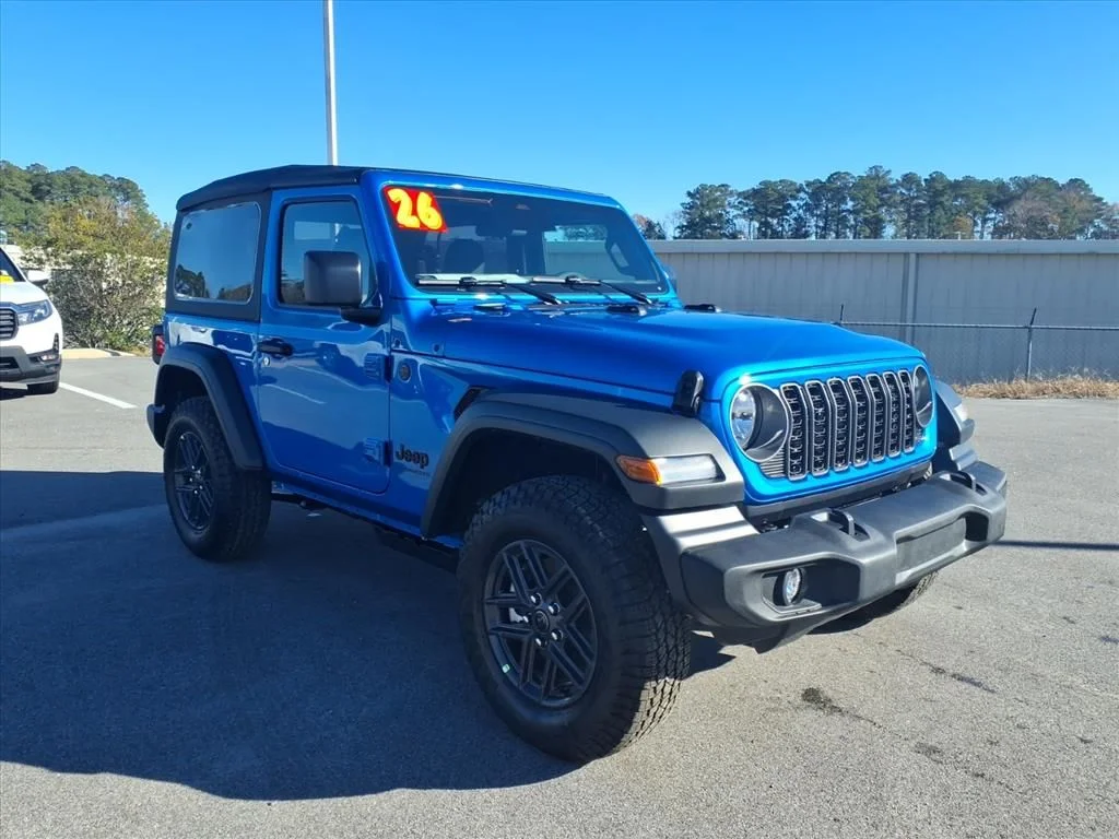 New 2026 Hydro Blue Pearlcoat Jeep Sport S image 1