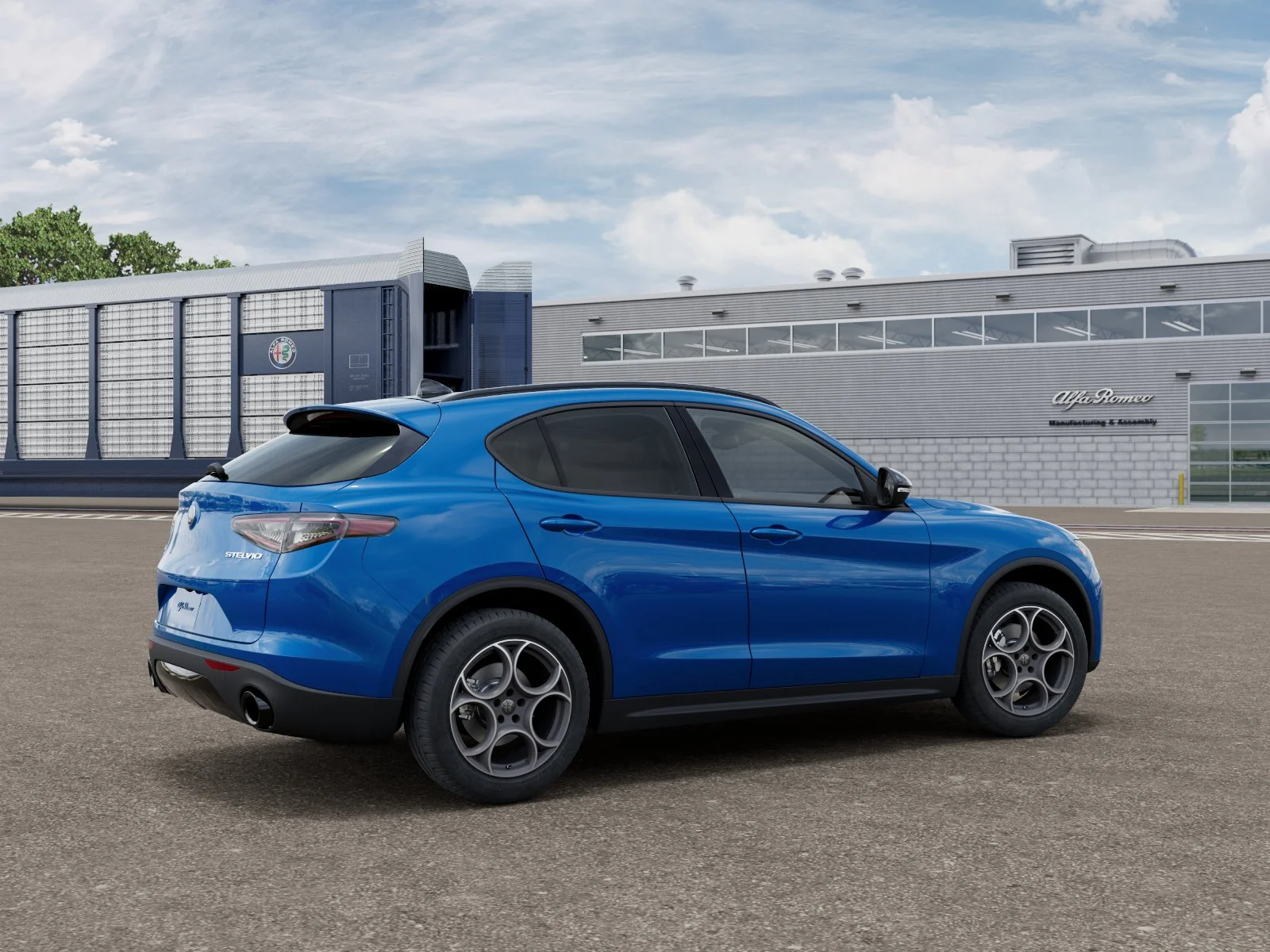 New 2026 Misano Blue Metallic Exterior Paint Alfa Romeo  image 2