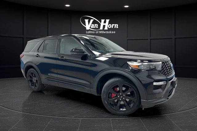 Used 2022 Agate Black Metallic Ford ST image 1