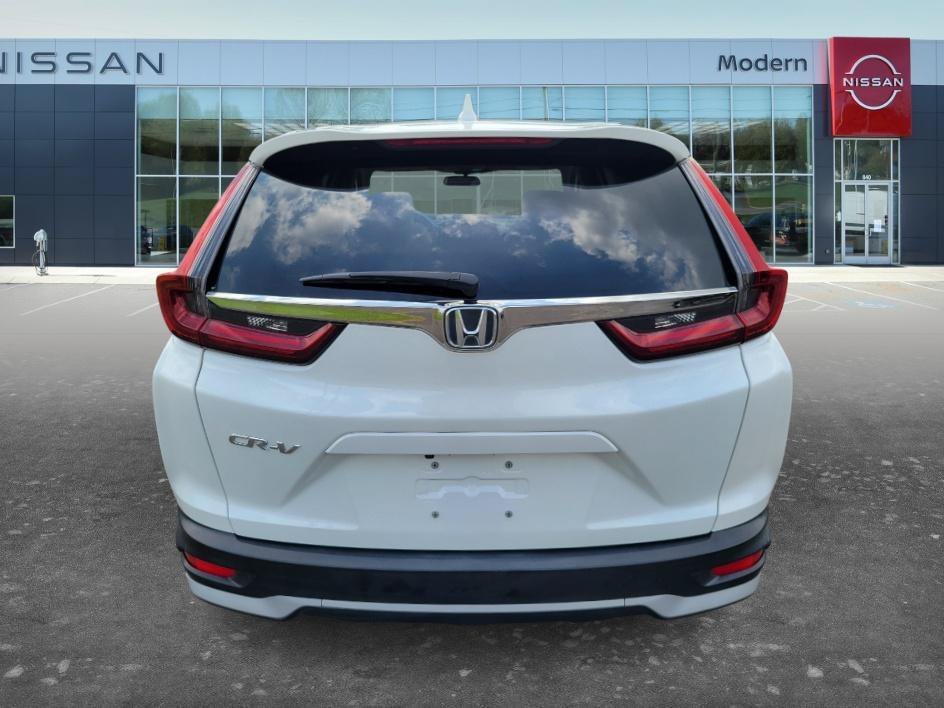 Used 2021 Platinum White Honda EX image 6