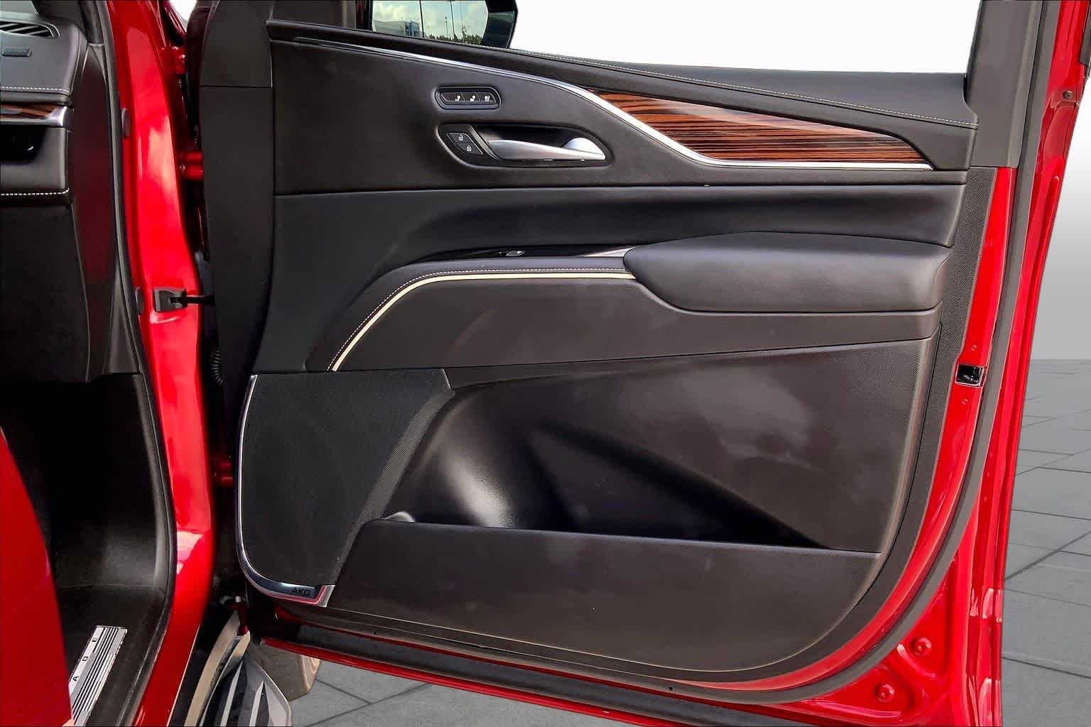Used 2024 Radiant Red Tintcoat Cadillac Premium Luxury image 23