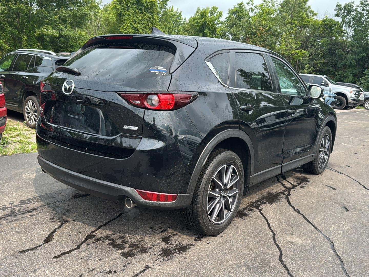 Used 2018 Soul Red Crystal Metallic Mazda Touring image 3