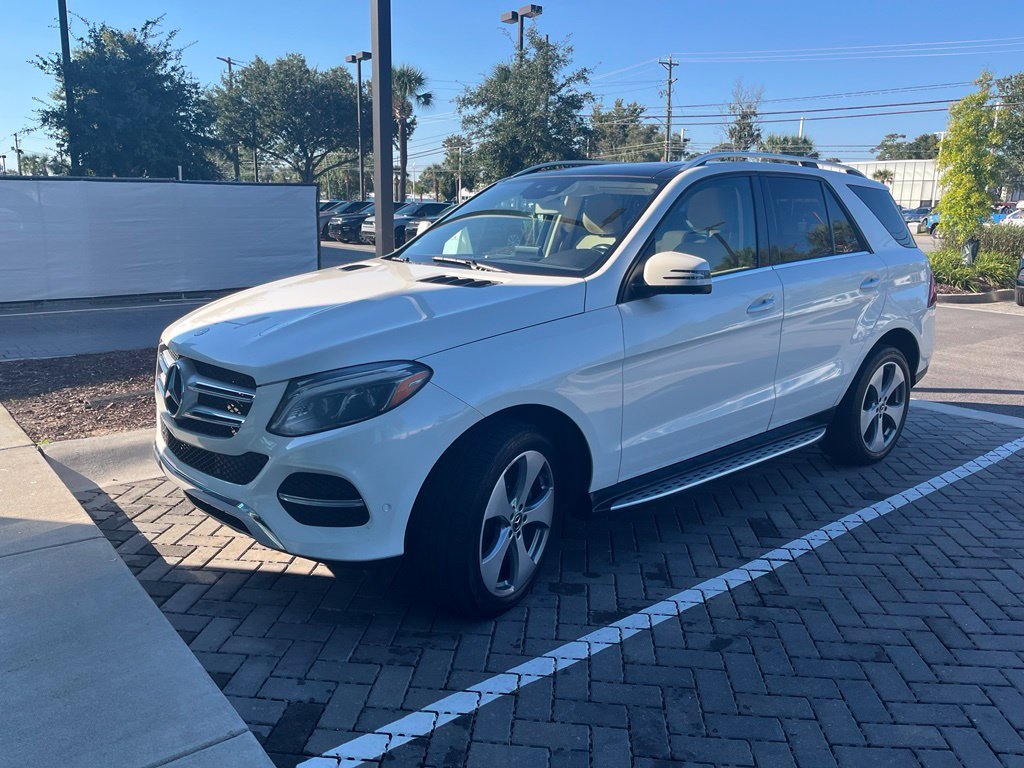 Used 2018 White Mercedes-Benz GLE 350 image 1