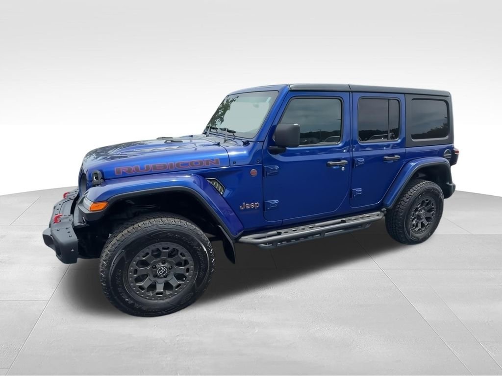 Used 2019 Blue Jeep Unlimited Rubicon image 5