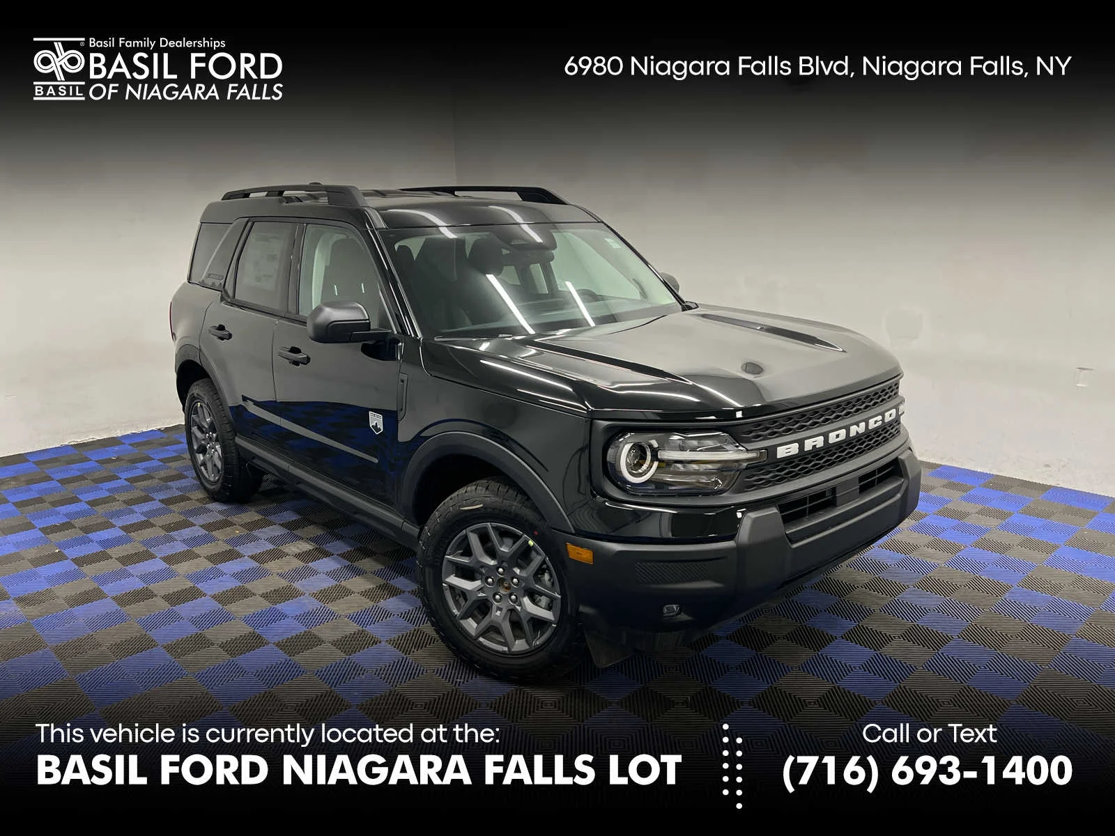 New 2026 Shadow Black Ford Big Bend image 1