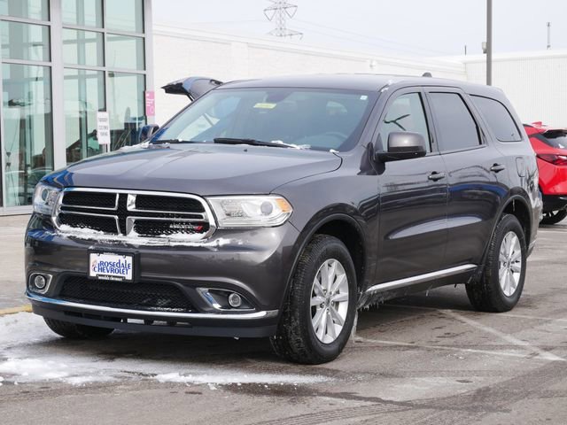Used 2020 Dodge Durango SXT with VIN 1C4RDJAGXLC302377 for sale in Roseville, Minnesota