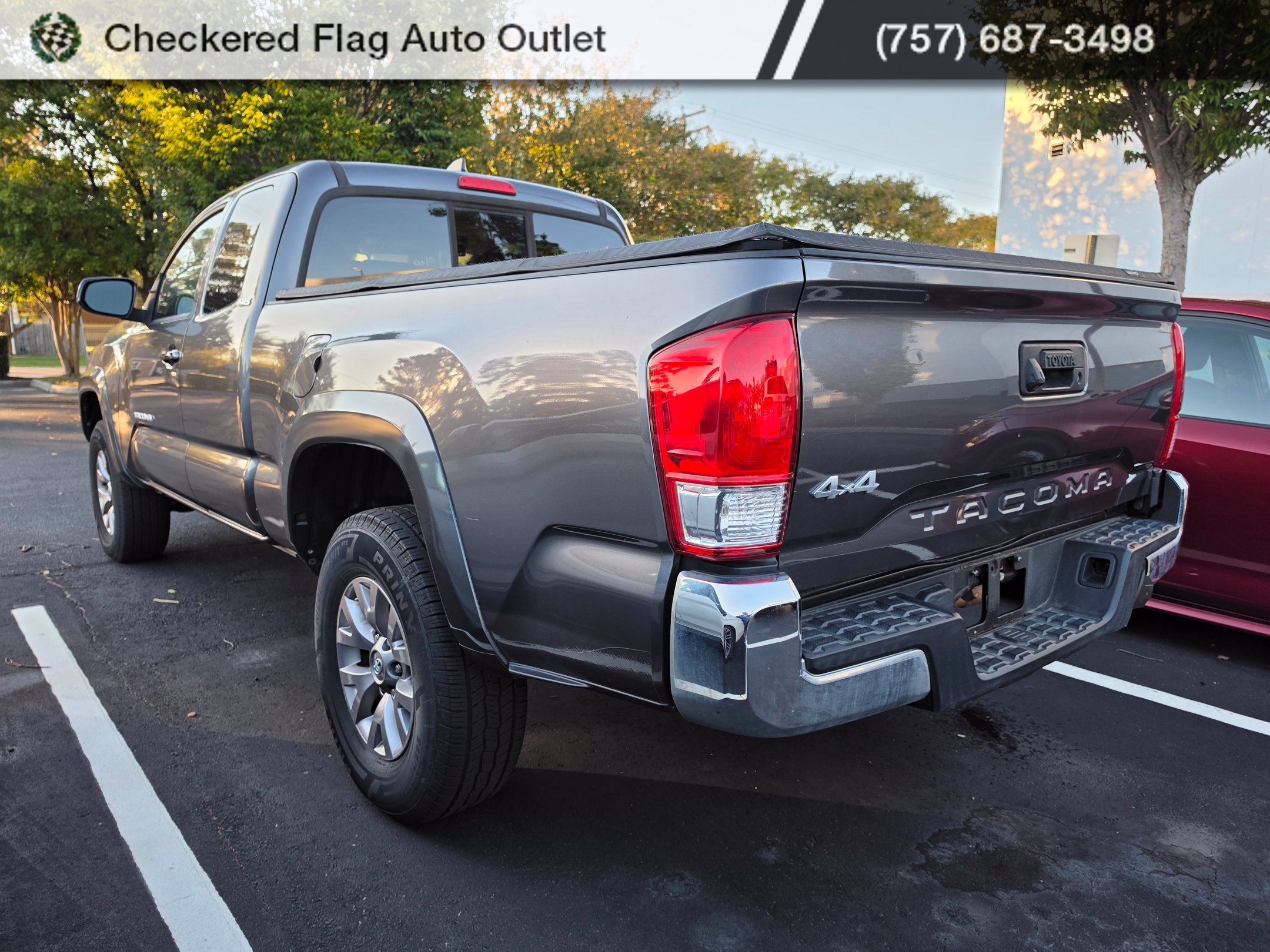 Used 2017 Magnetic Gray Metallic Toyota SR5 image 4