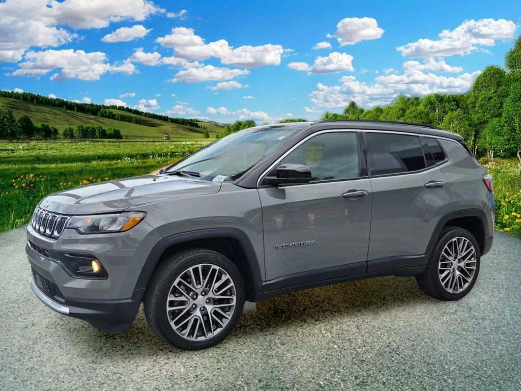 Certified Used 2023 Gray Jeep Limited image 2
