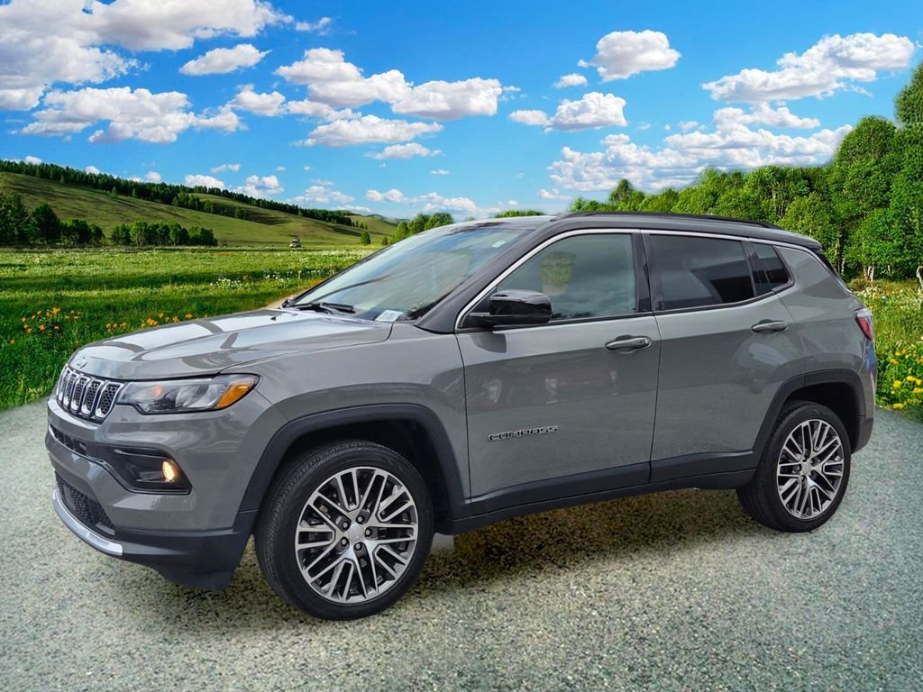 Certified Used 2023 Gray Jeep Limited image 2