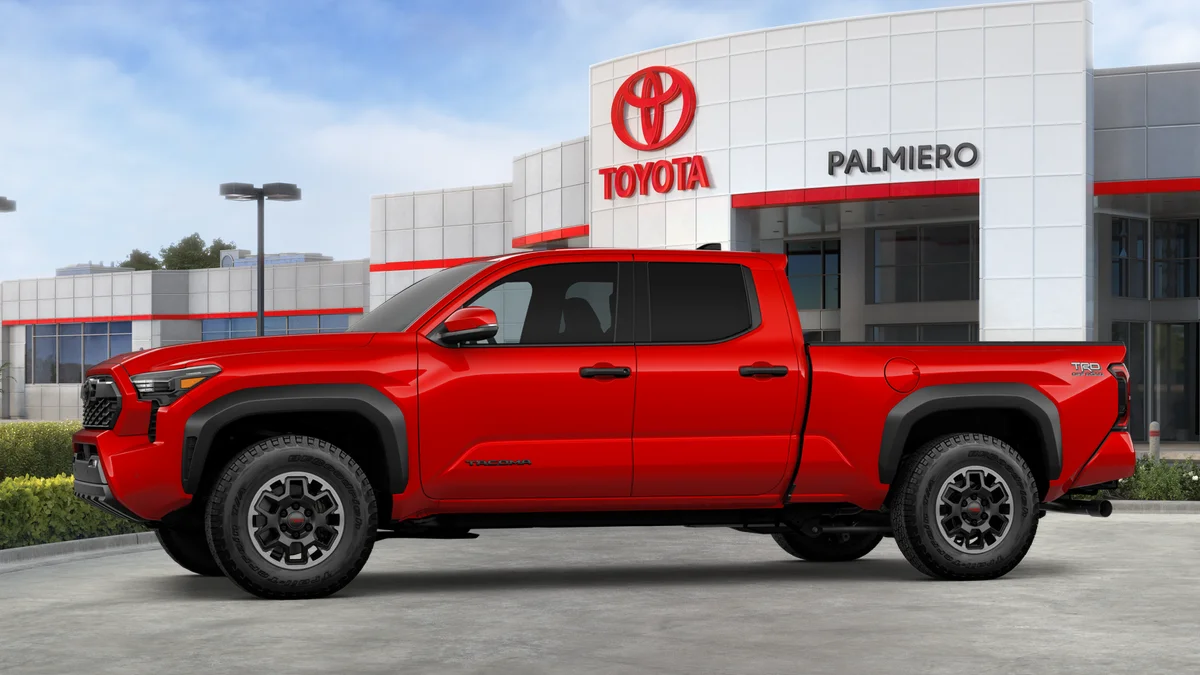New 2026 Supersonic Red Toyota TRD Off-Road image 3