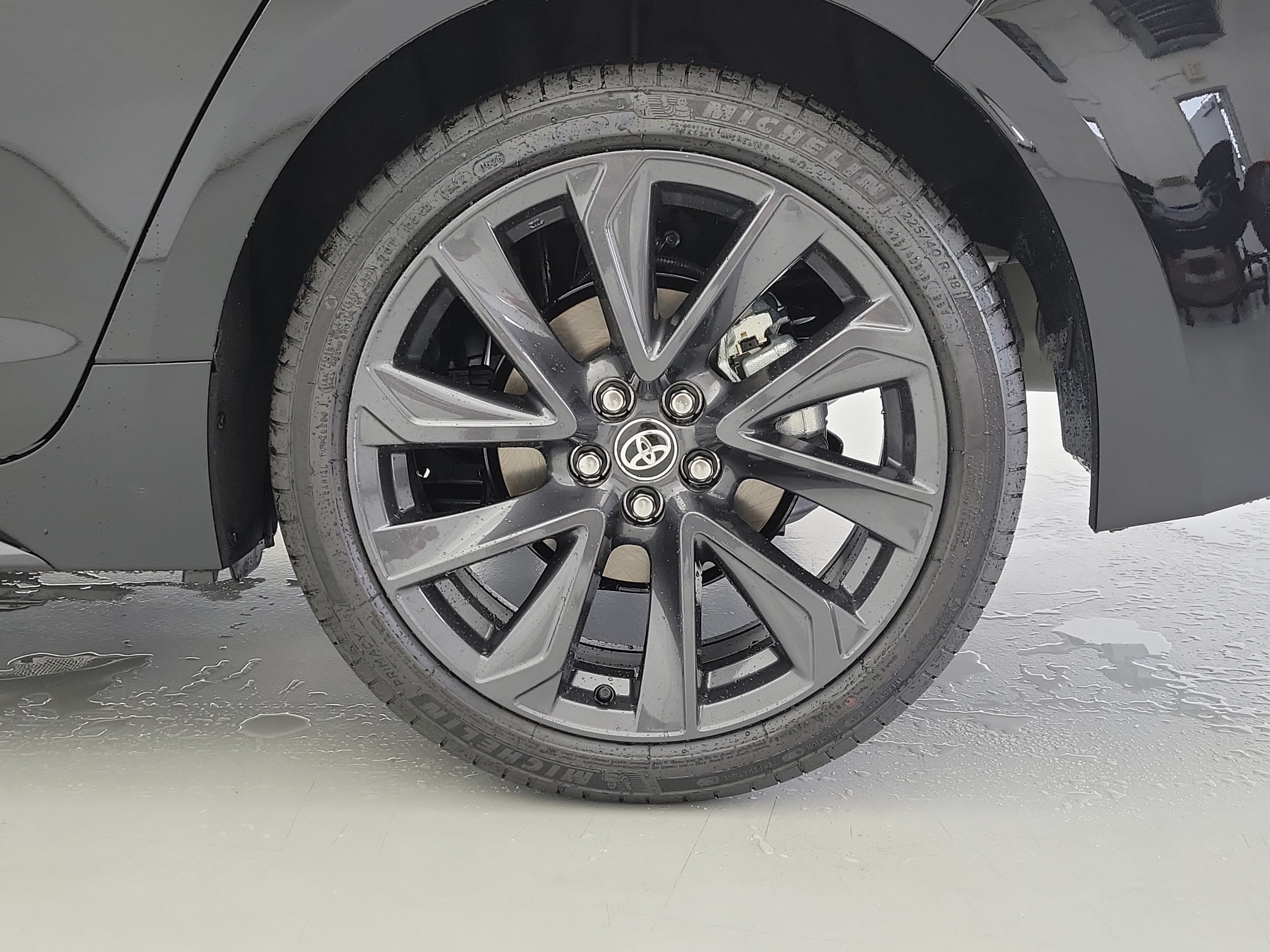 New 2026 Midnight Black Metallic Toyota  SE image 12