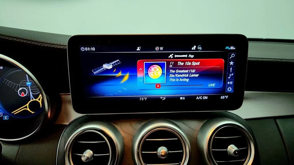 Used 2021 Iridium Silver Metallic Mercedes-Benz C 300 Coupe w/ AMG® Line & Designo Nappa Leather Pkg image 17