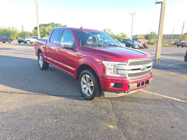 Used 2018 Red Ford Platinum image 1