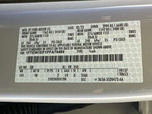 Certified Used 2023 White Ford XLT image 28