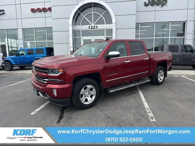 2018 Chevrolet Silverado 1500 LTZ