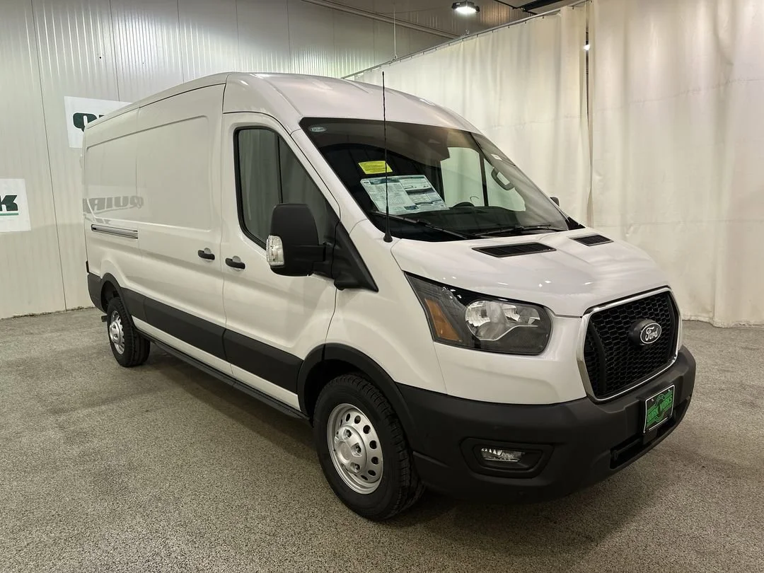 New 2026 Oxford White Ford Cargo Van image 1
