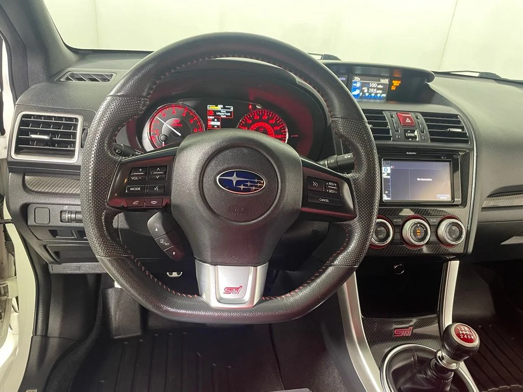 Used 2015 White Subaru WRX STi image 12