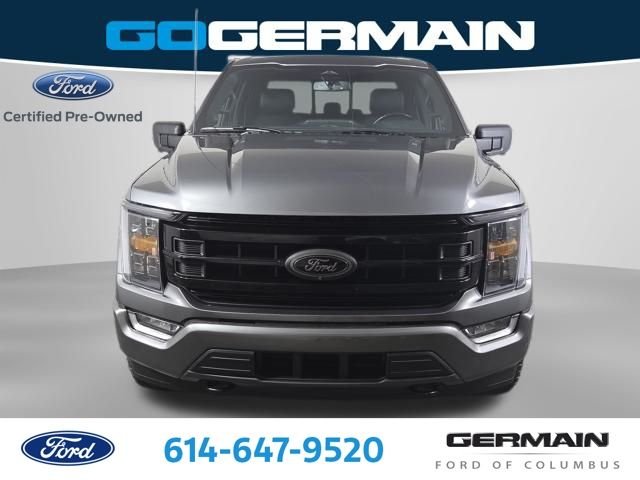 Certified Used 2022 Carbonized Gray Metallic Ford XLT image 2