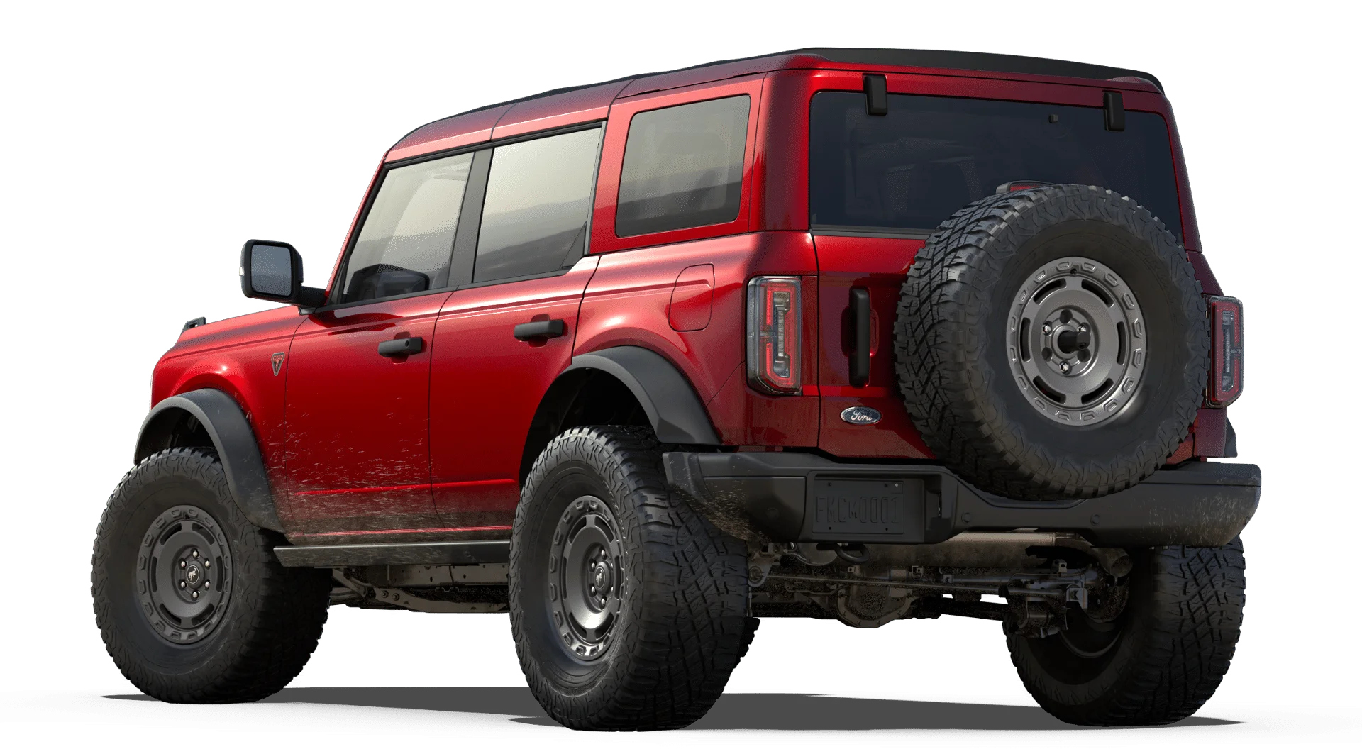 New 2025 Ruby Red Metallic Tinted Clearcoat Ford Badlands® image 47