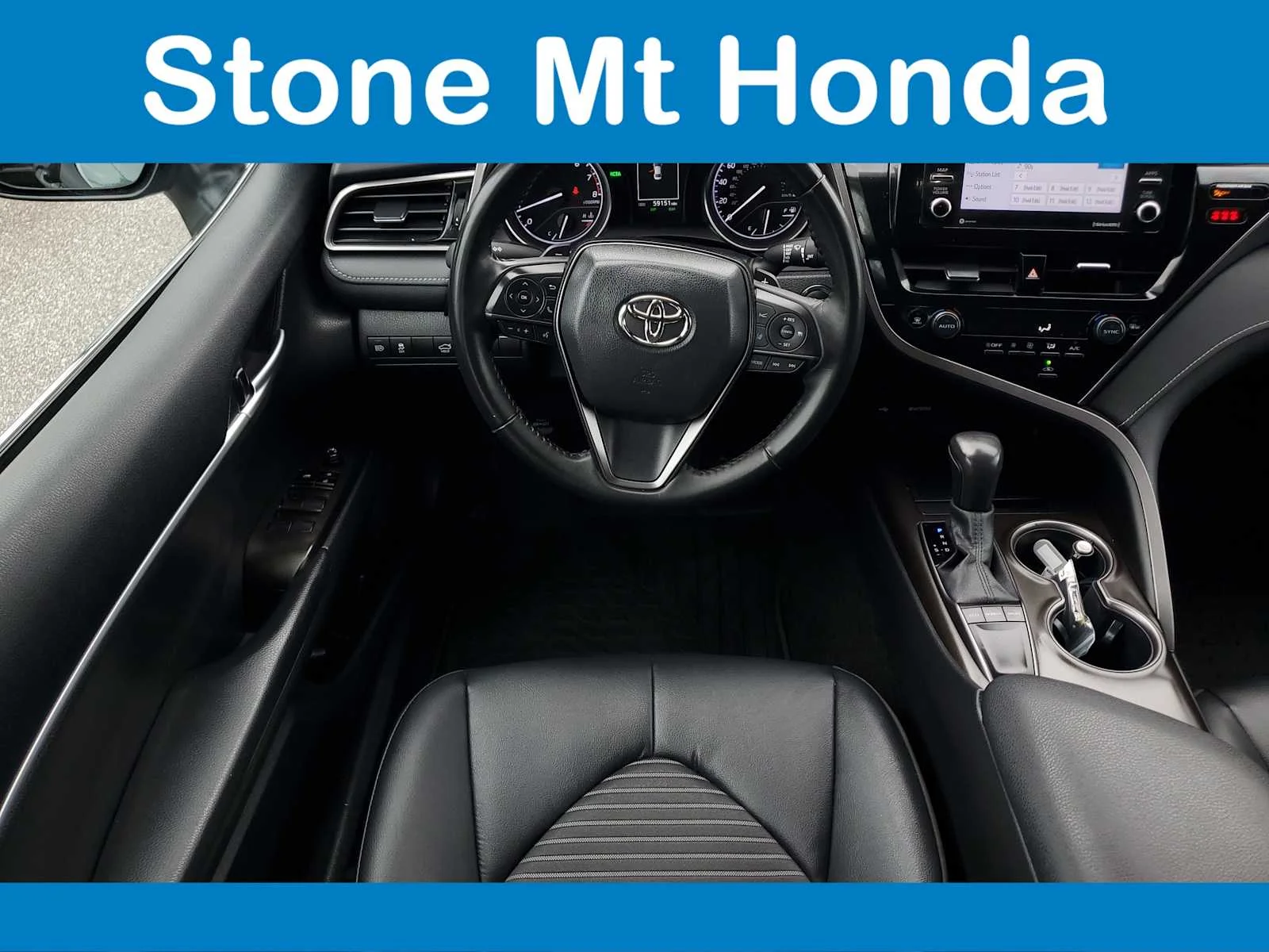 Used 2023 Midnight Black Metallic Toyota SE image 14