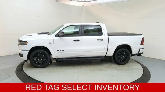 New 2026 Bright White Clear-Coat Exterior Paint RAM Laramie image 5