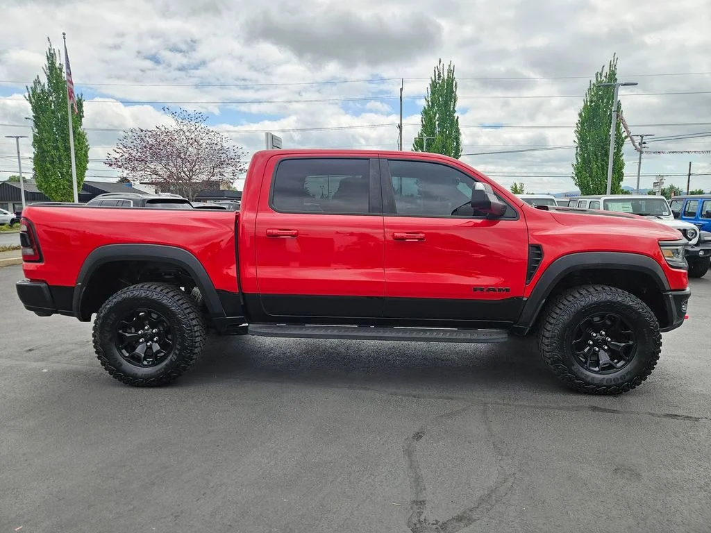 Used 2021 Flame Red Clearcoat Ram TRX image 7