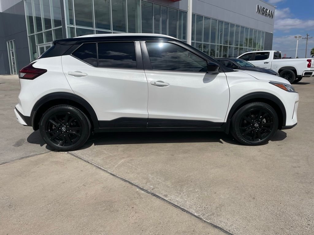 Certified 2023 Nissan Kicks SV with VIN 3N1CP5CV0PL555348 for sale in Edinburg, TX