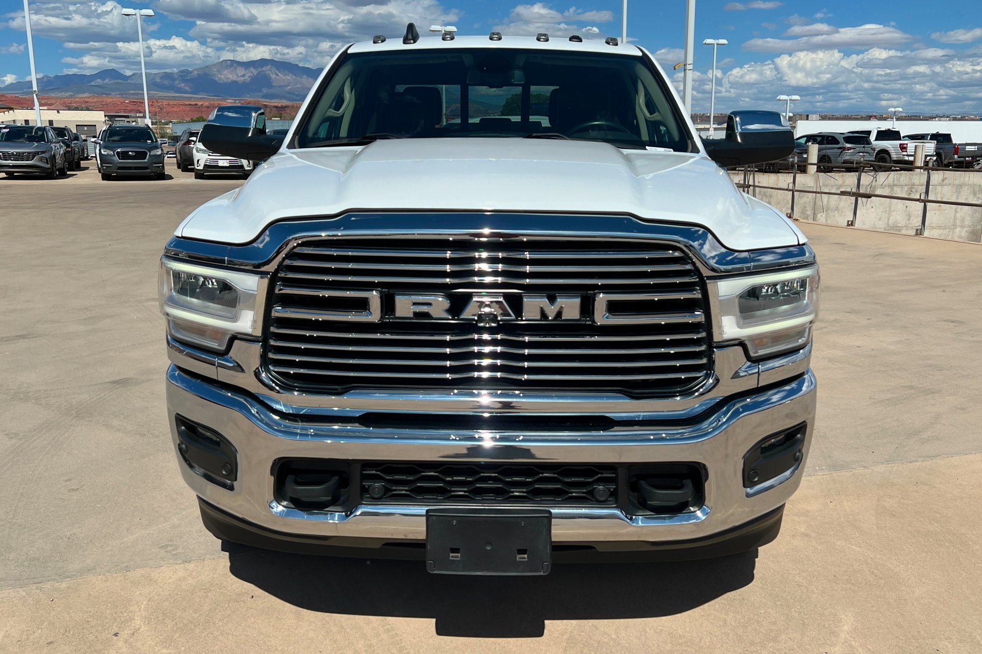 Certified Used 2021 Bright White Clearcoat Ram Laramie image 9