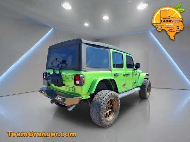 Used 2018 Jeep All-New Wrangler Unlimited Sport S with VIN 1C4HJXDGXJW237285 for sale in Orange, TX