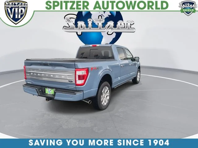 Certified Used 2023 Azure Gray Metallic Ford Platinum image 9
