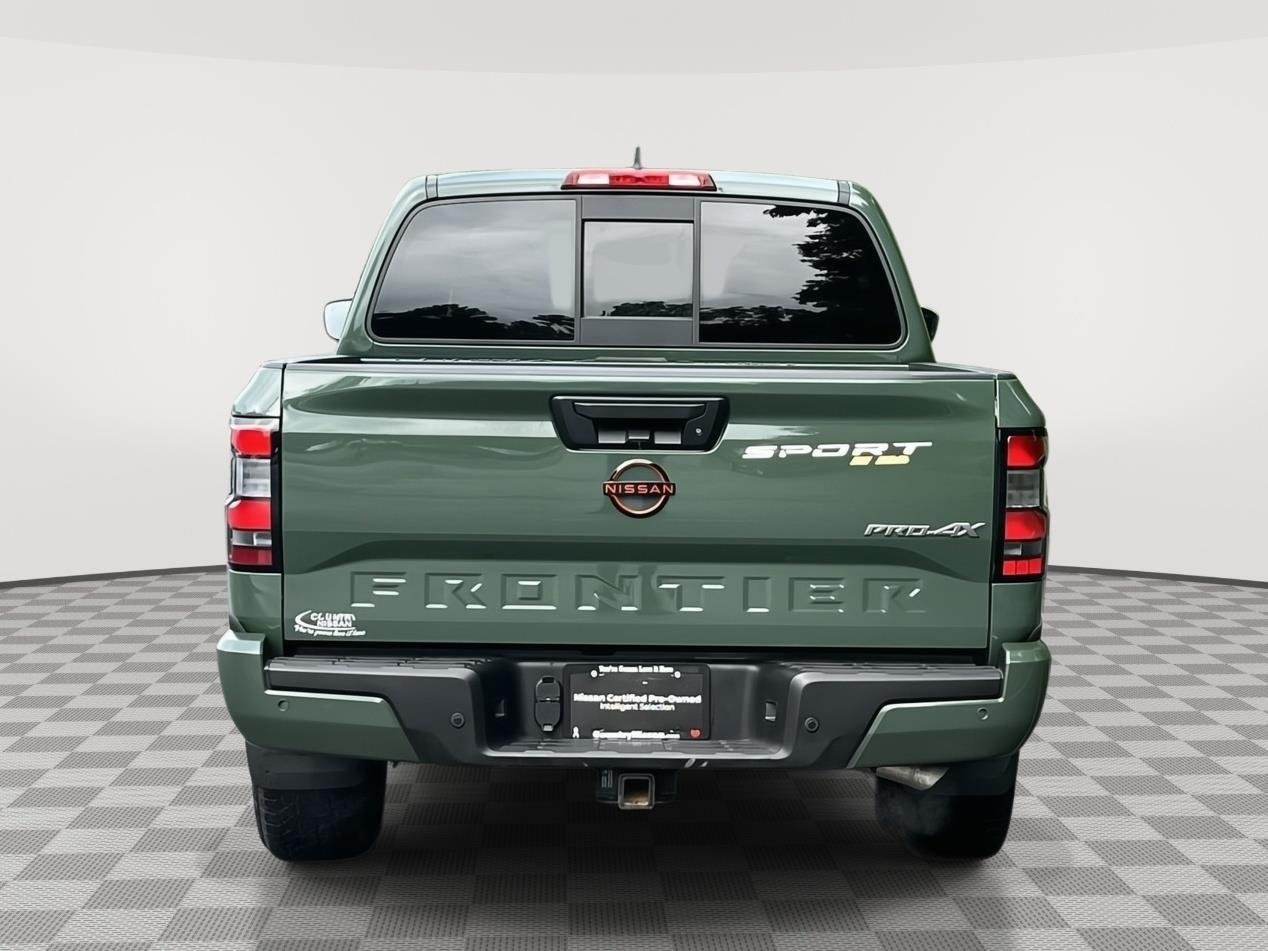 Used 2022 Tactical Green Metallic Nissan PRO-4X image 6