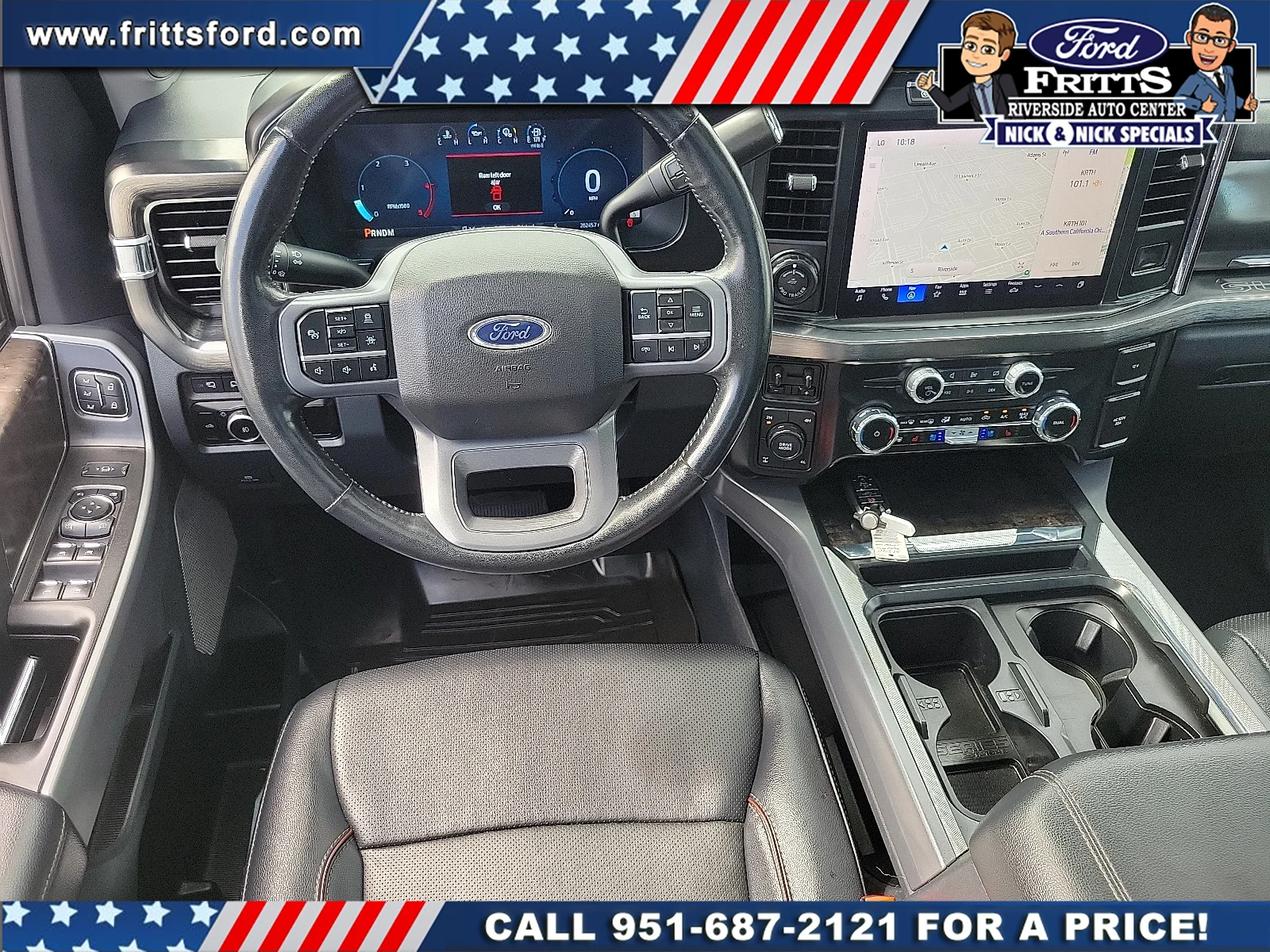 Used 2024 Gray Metallic Ford Lariat image 5