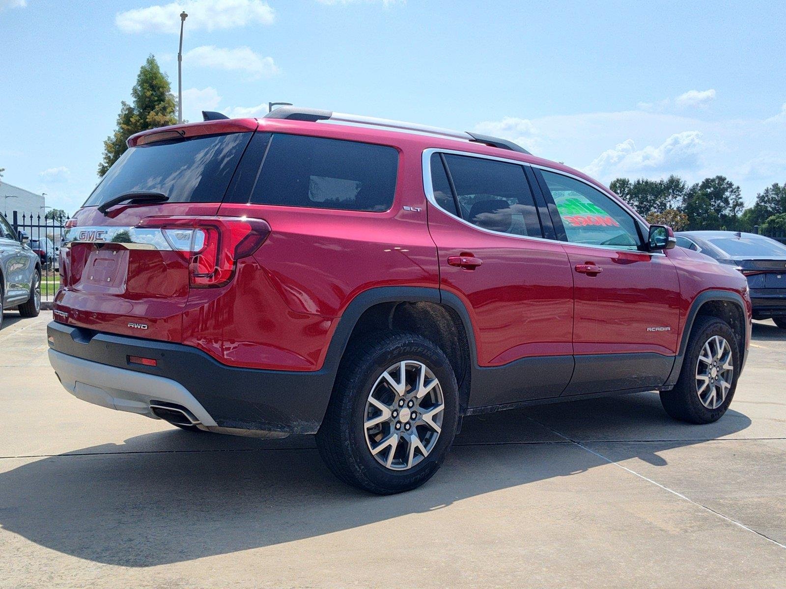 Used 2023 Volcanic Red Tintcoat GMC SLT image 8