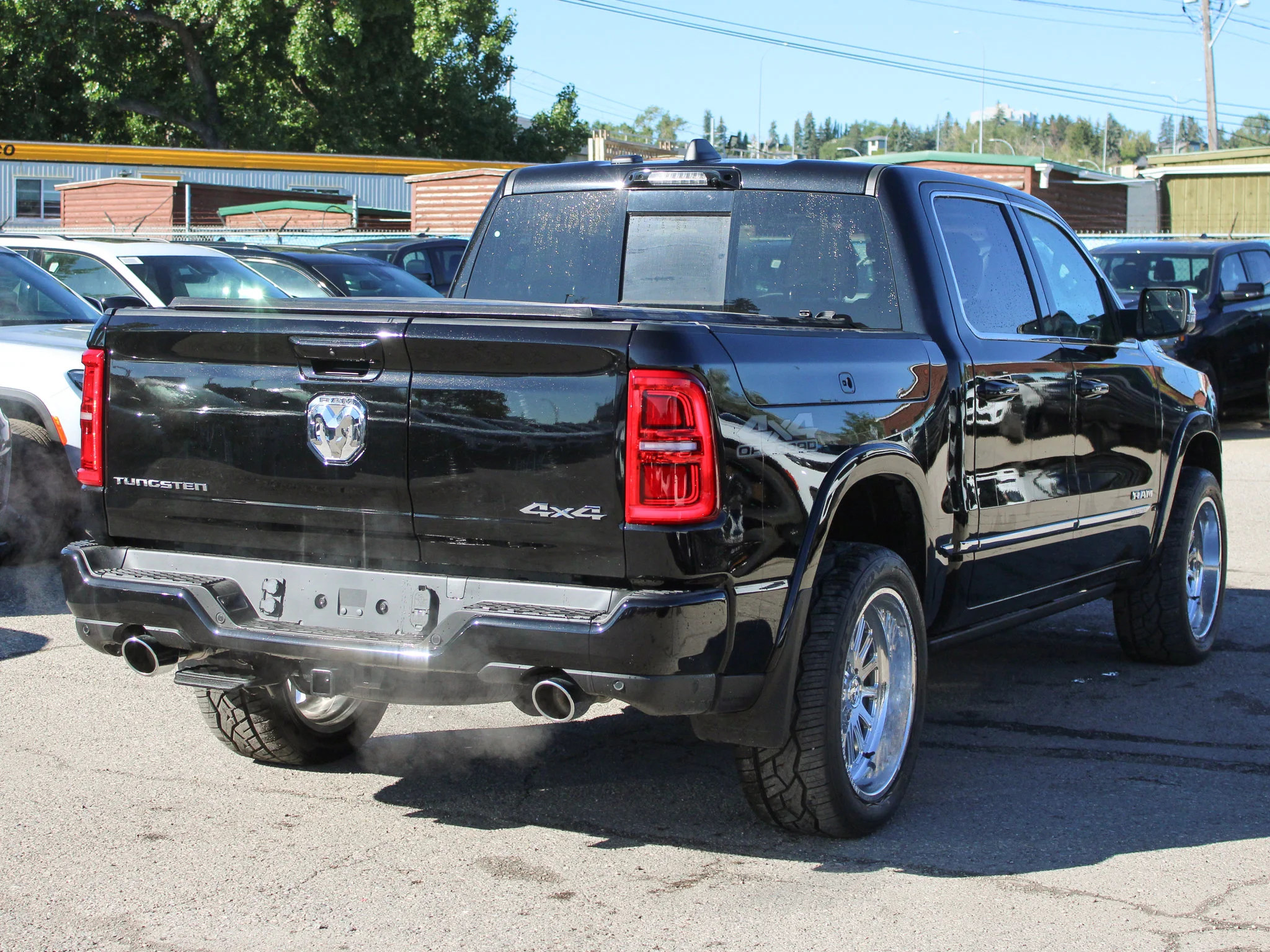 New 2026 Black RAM Tungsten*, 22 Inch American Force Wheels, 33 Inch Tires image 8
