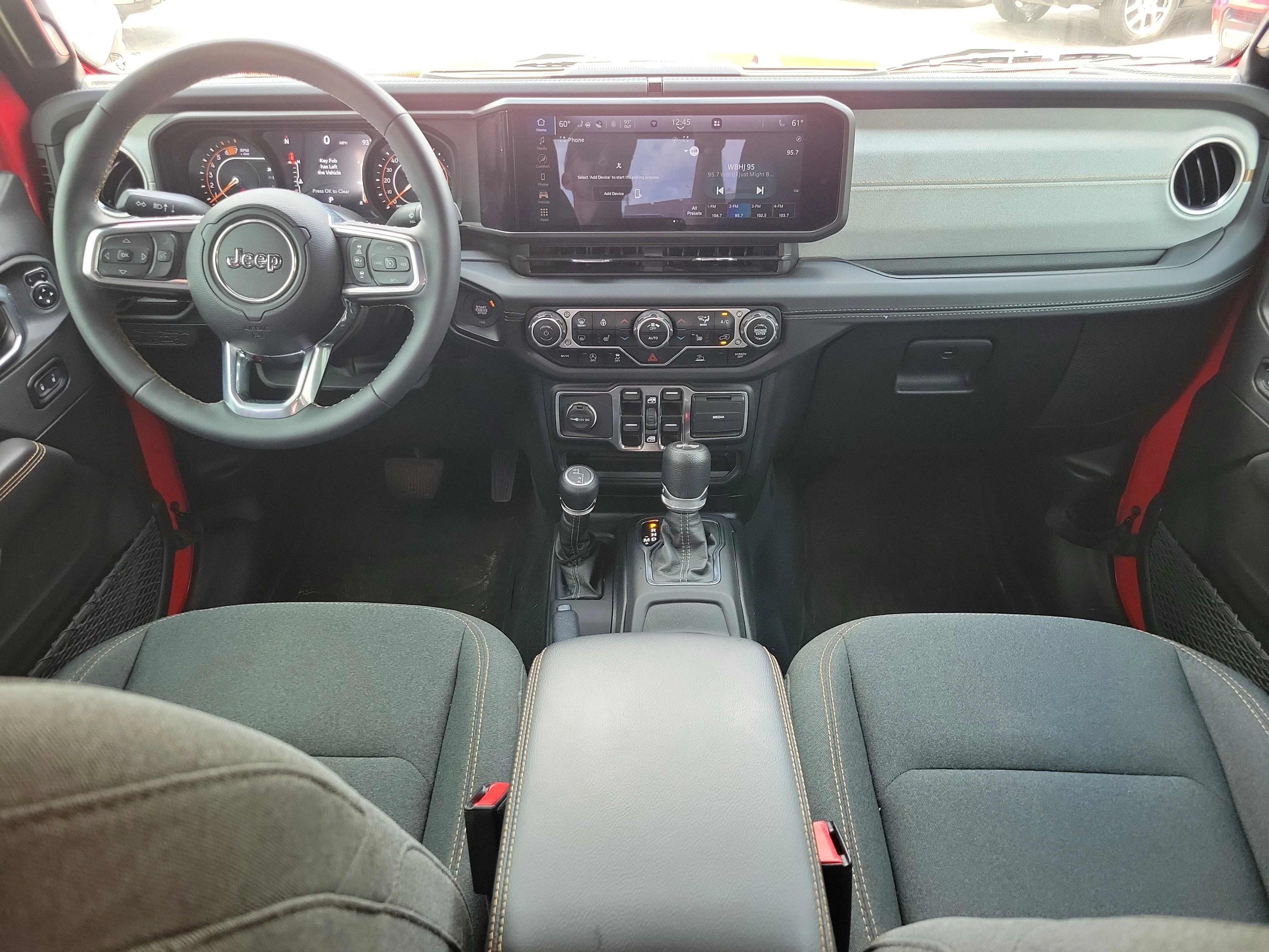 Used 2024 Firecracker Red Clearcoat Jeep Sahara image 10