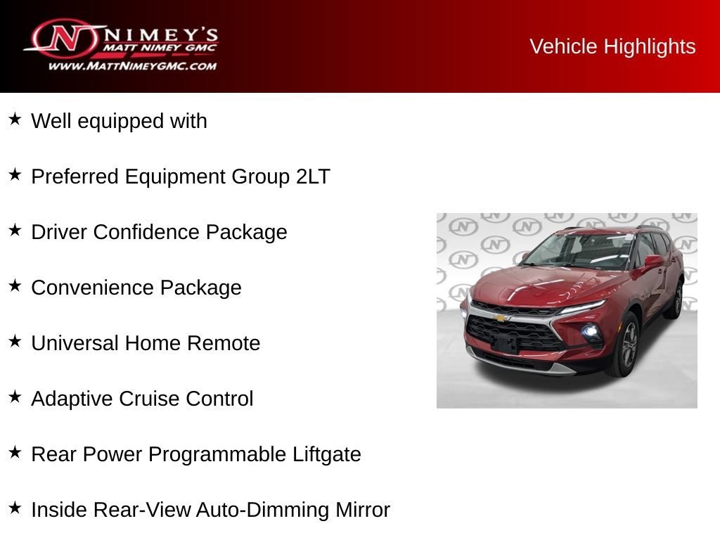 Used 2023 RADIANT RED TINTCOAT Chevrolet LT image 6